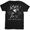 Slayer Men's Dagger Skull T-Shirt, Black, Large