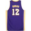 Adidas NBA Dwight Howard 12-13 Season Los Angeles Lakers Purple Away Swingman Embroidered Fan Edition Basketball Jersey Unisex jersey 7912A-302-K91857