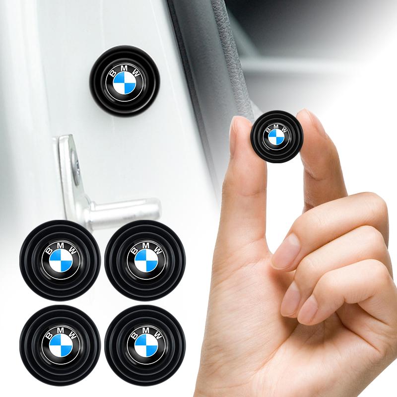 Motorcycle Sticker/Car Door Shock Stickers Absorber Soundproof Buffer Pier For BMW M E46 E90 E60 F30 F10 E39 E36 F20 G30 G20 E87 Yssh42