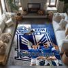 Rb Leipzig Customized Name Floor Mat Suitable For Bedrooms Balcony Dormitory Dining Room Antislip Rug Anime Office Decor Gift For Festivals