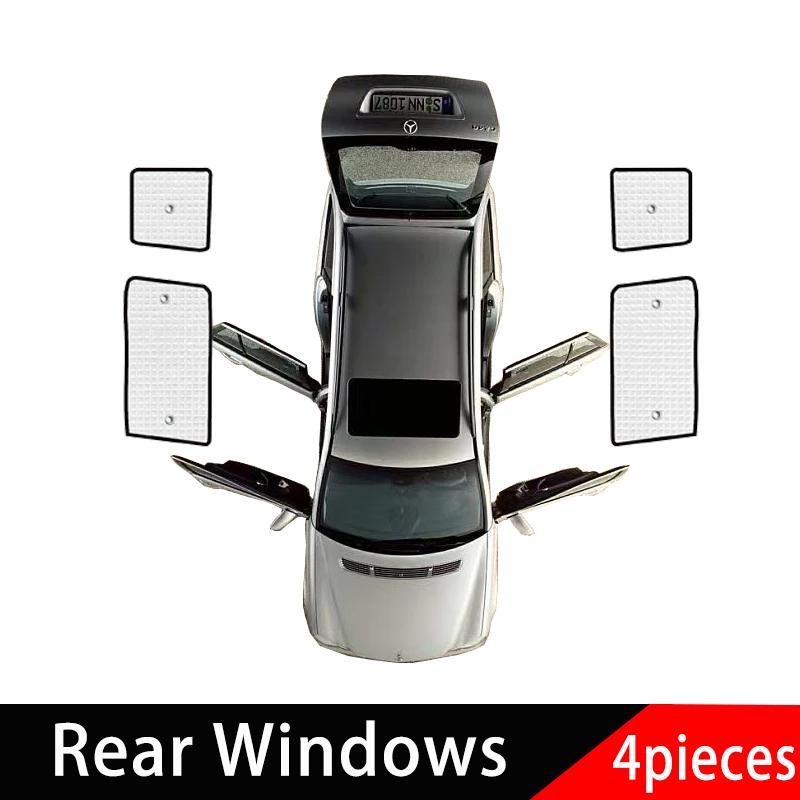 

For Skoda Yeti 2012 5L 2009~2017 Car Windshield Surround Sunshades Side Windows Visor Full Covers Car Anti-UV Covers Accessories Rear Windows