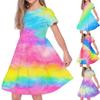 Children's Fashion Summer Casual Dresses Girls Party Dress Summer Kids Princess Beach Outfit Casual Nightgown