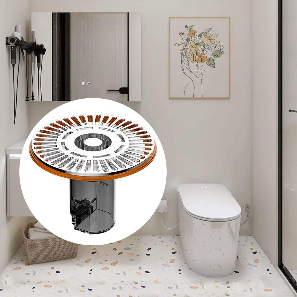 Portable Anti Odor Floor Drain Core Insect Prevention Colander Drain Cover Removable Sewer Strainer Plug