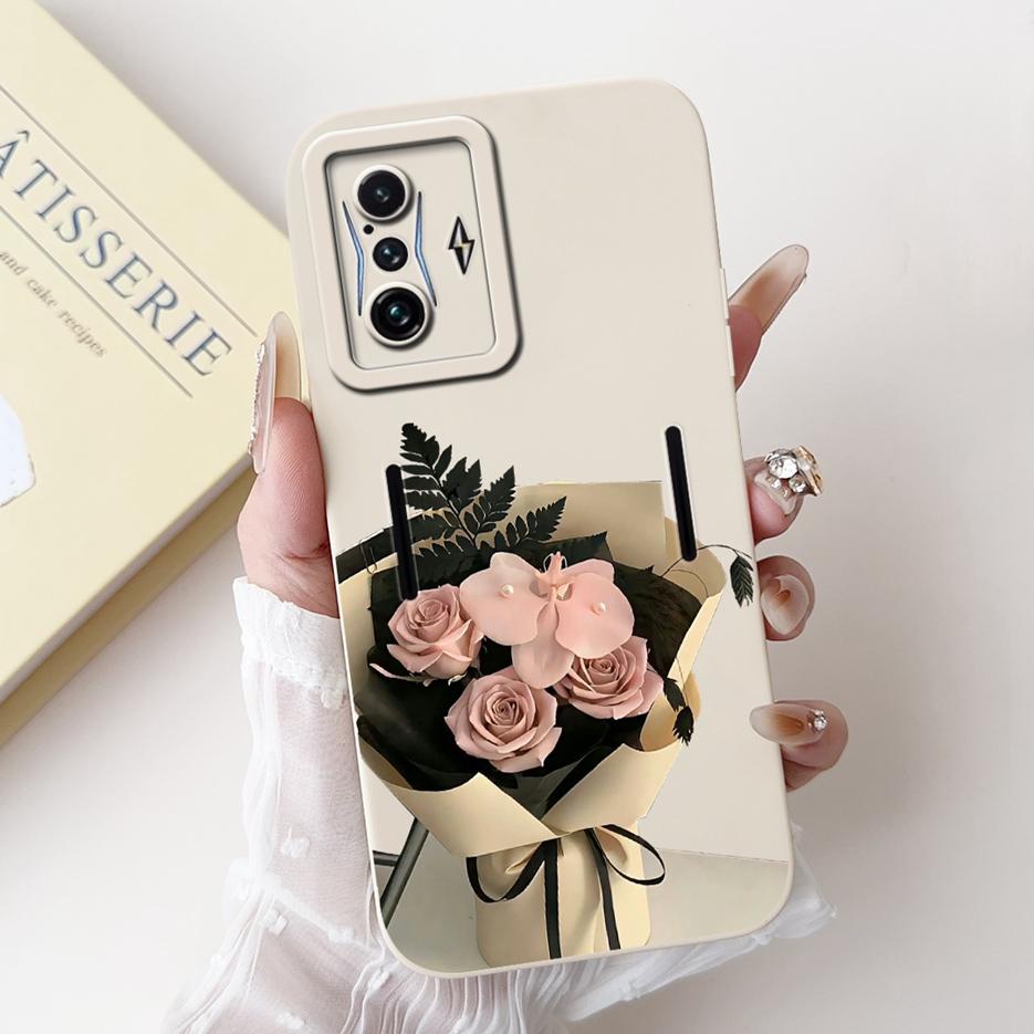 For Xiaomi Poco F4 GT Case Luxury Candy Painted Cover Shockproof Soft TPU Phone Case For Xiaomi Poco F4 PocoF4 GT 5G Fundas Bags