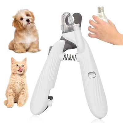 Dog Nail Clippers with Light Cat Nail Trimmer with Silent Grinder
