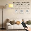 Modern arc floor lamp with remote control, elegant floor lamp, design floor lamp (only with arc floor lamp, battery not included)