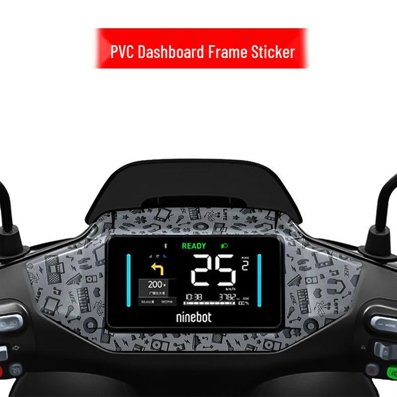 Nine M95c+MK2 Car Dashboard Protective Film: Waterproof Tempered Display Sticker.