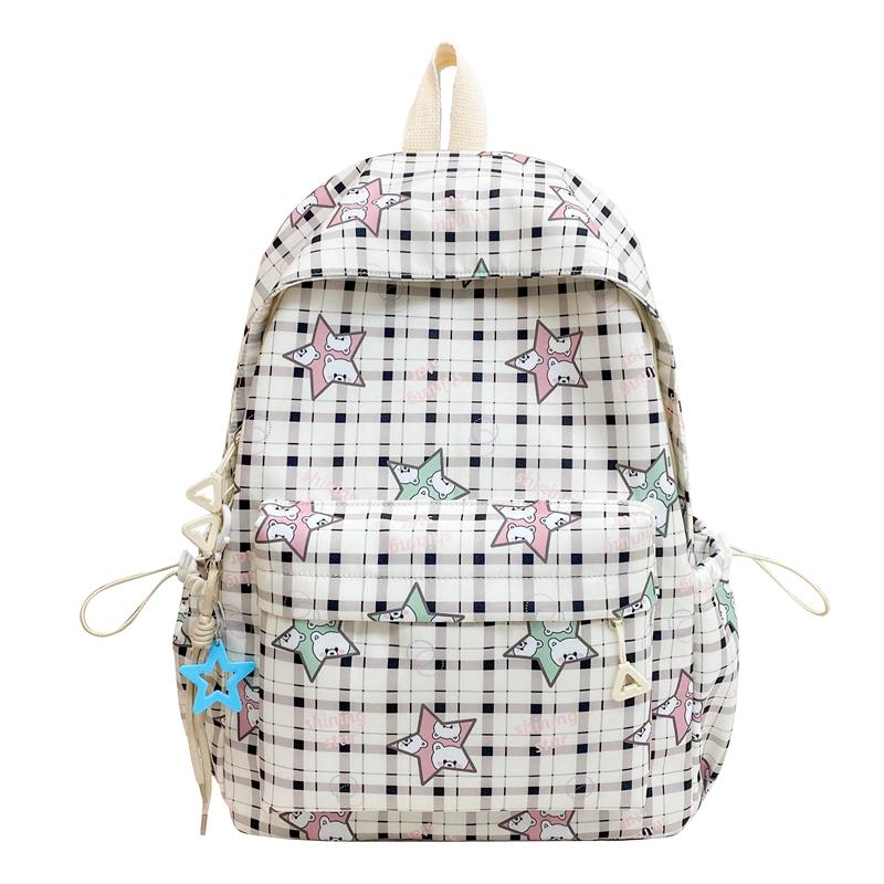 Rucsac usor de mare capacitate Rucsac pentru femei cu imprimeu desenat