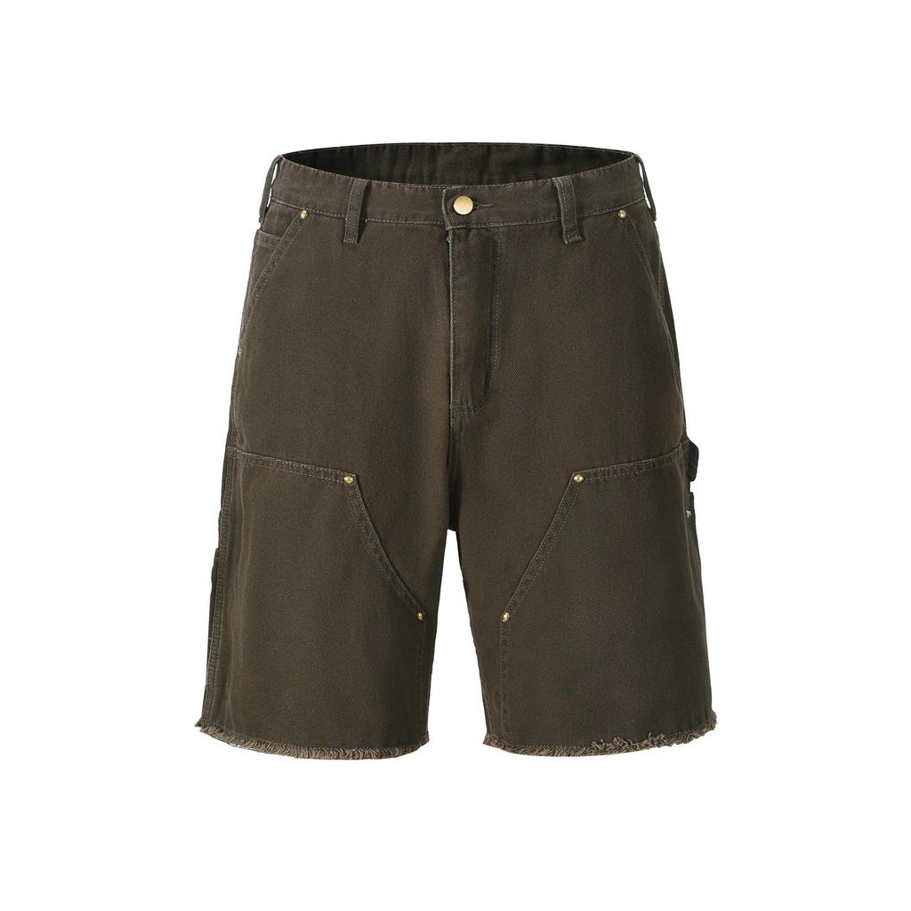 Unisex Multi-Pocket Cargo Jeans - European & American Street Style Loose Fit with Rips