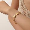 European & American Fashion Stripe Shell Bracelet - Colorfast Design