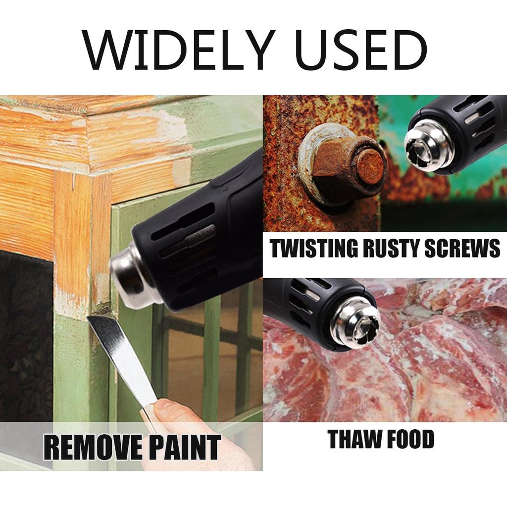 2000W Electric Hair Dryer with LCD Screen for Soldering