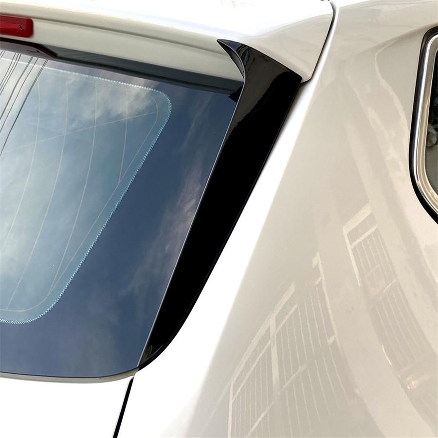 2ks Lesklá černá Lemovaná lišta spoileru zadního okna pro BMW X3 F25 2011-17