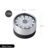 onlycook Kitchen Timer, Refrigerator Magnet Timer, Magnetic Mechanical Clock Alarm Reminder, White