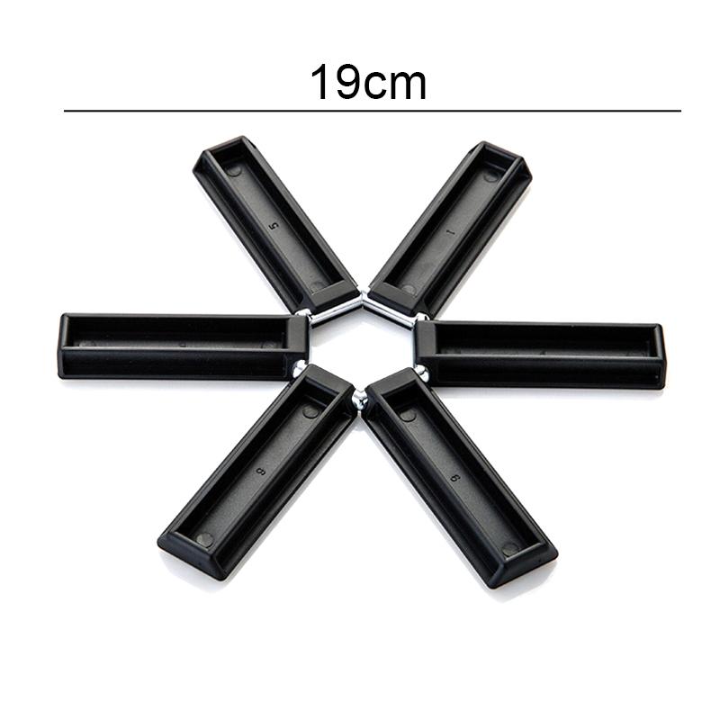 Creative Folding Heat Insulation Pad Placemats Hot Pot Holder Flame Retardant Pot Mats Non-Slip Coaster Pad Kitchen Accessories
