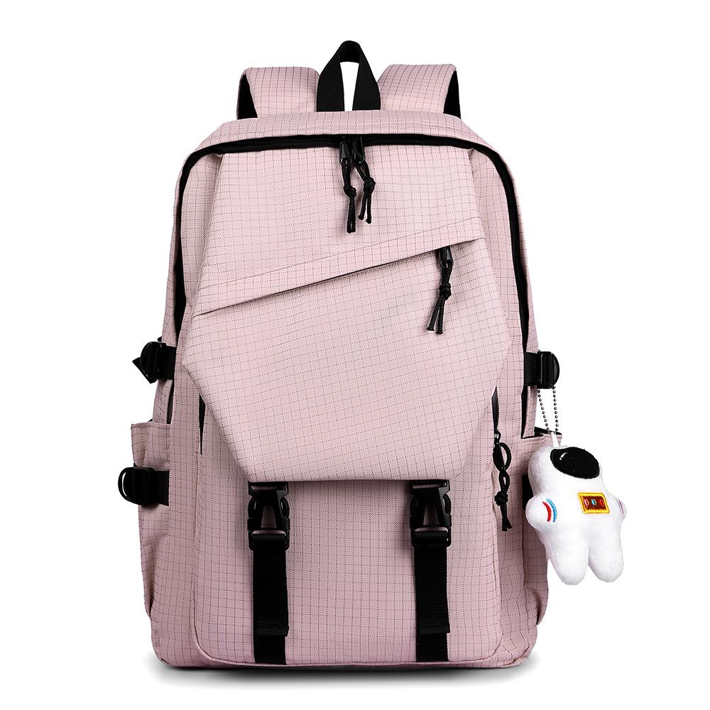 Backpack Trend Backpack Simple Couple Backpack Junior High School Student College Student School Bag Fashion Large Capacity