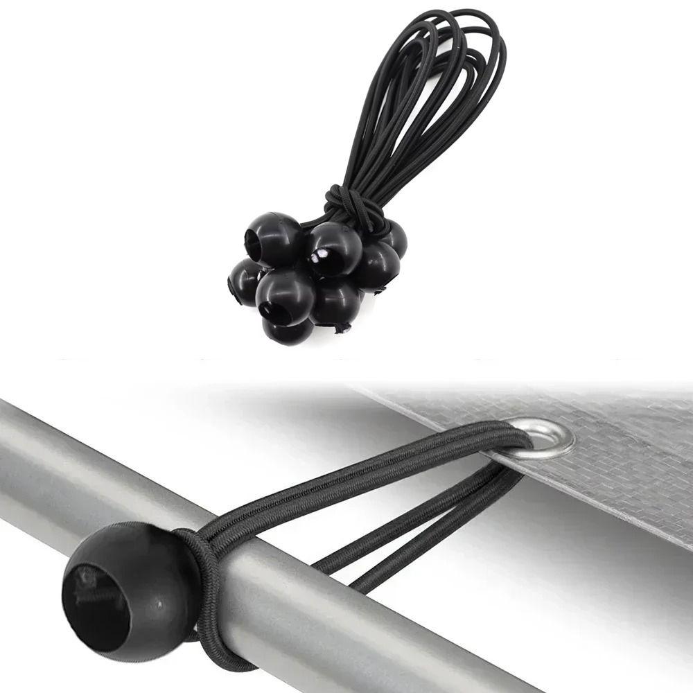 10 Stück 10-30CM Planenbefestigungswerkzeug Mehrzweck Elastisches Band Krawatte Vordach Bungee-Seile