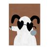 Animal Poster Dog Rabbit Bear Leopard Flower Decoration  Wall Art Canvas  Suitable for Baby Room Bedroom
