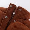 Kids Casual Padded Vest Warm Quilted Sleeveless Jacket for Boys and Girls