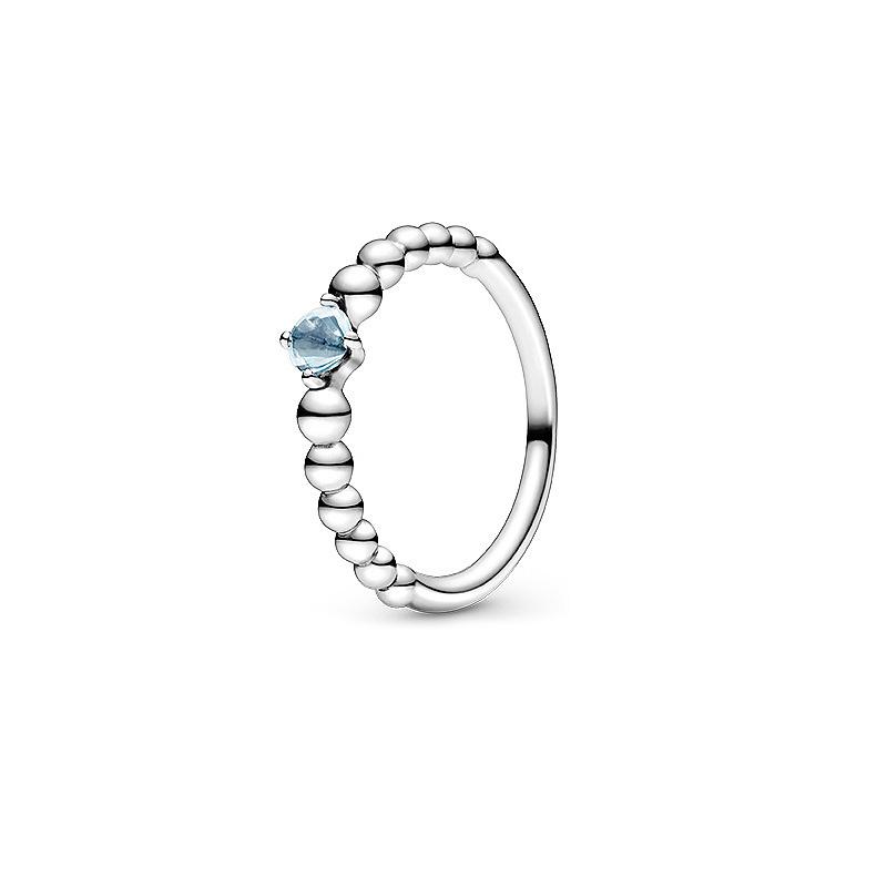 December Layered Colorful Rings Zircon DIY Minimalist Accessories Chinese Style Design