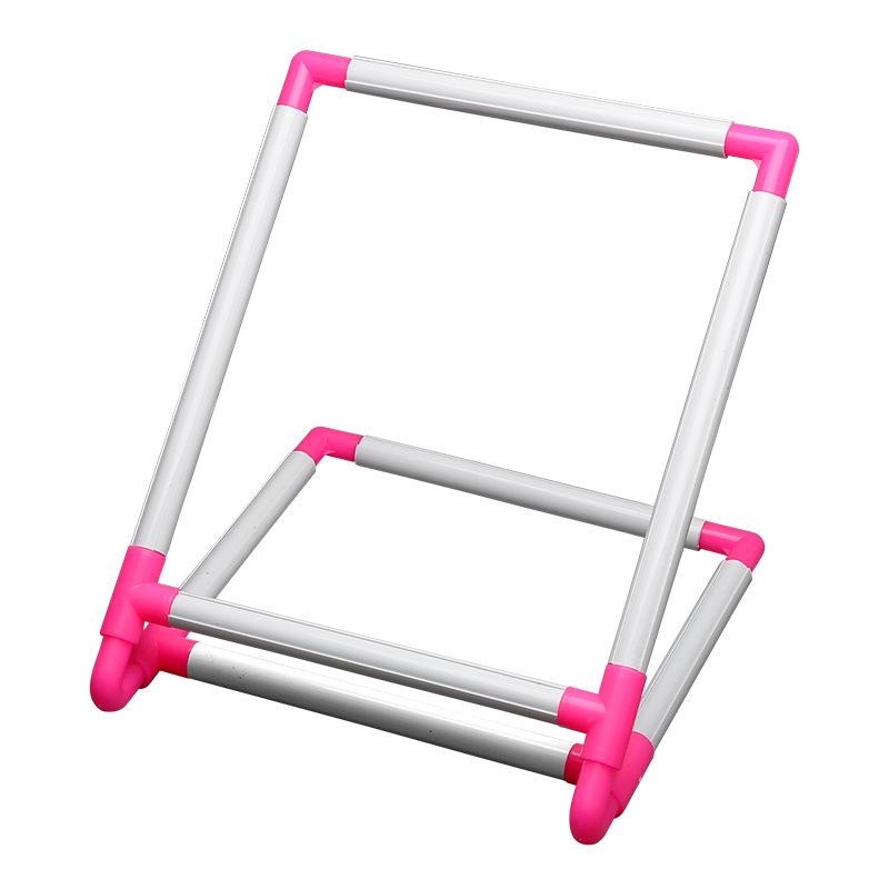 V-shaped Desktop Clip-on Embroidery Hoop Stand for Cross-Stitch