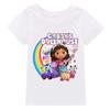 2026 T-shirt da Ragazza La Casa delle Bambole Divertente Tema Anime Estiva per Ragazzi Cotone Moda Cartone Animato Casual T-shirt Girocollo Manica Corta