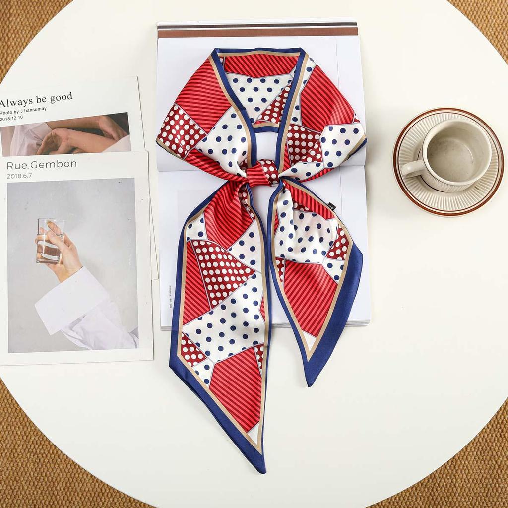 Trendy Silk-Like Ribbon Headband & Scarf: Multi-functional Hair Tie, Headscarf, Waistband - Hot Fashion Item