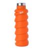 Que Stretchable Bottle, Stylish, Cute, and Eco-Friendly, Official Japanese Product (Large (530ml), Orange)