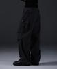 CARMID Glory Wide Curved Parachute Cargo Pants [Dark Gray]