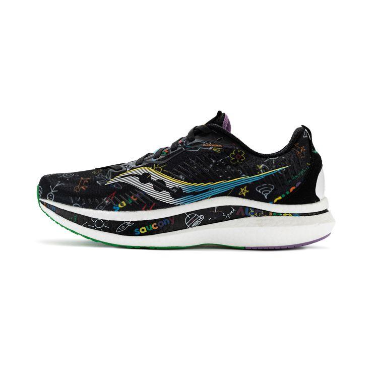 Saucony Endorphin Speed 2 Unisex Black Running Shoes S20688-105 36