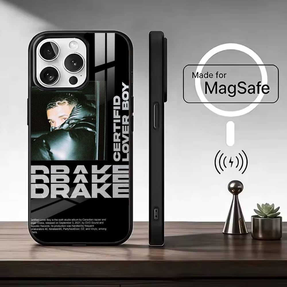 R-Rapper D-Drake Phone Case For iPhone17,16,15,14,13,12,11 Plus,Pro Magnetic with Magsafe Wireless Charging