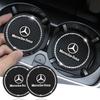 2 Bucăți Covoraș PVC pentru Pahare de Apă Suport Auto Pad Anti-Alunecare Accesorii Pentru Mercedes Benz AMG GLE GLS CLS GLC CLA GLA GLK ML C197 R231 W167