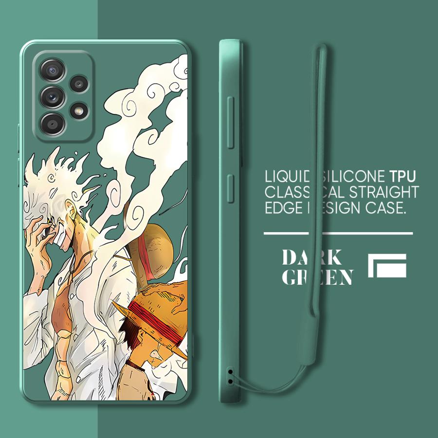 

Case for Samsung Galaxy A25 A24 A16 A55 A15 A11 A12 A13 A14 A34 A22 A23 A35 A52 A53 A54 Soft TPU O-One Piece Luffy 5 Gear Galaxy A25 5G