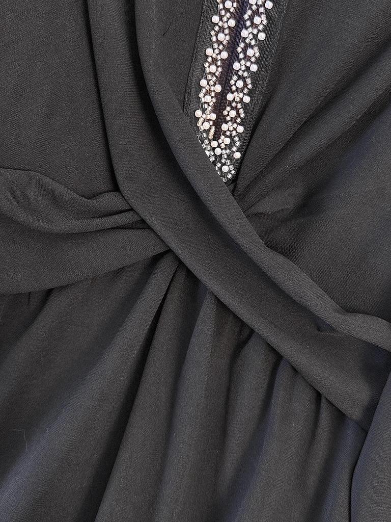 Autumn/Winter Plus Size Women's Mid-Length Dress: Stylish & Age-Reducing Design for 130-350 Jin