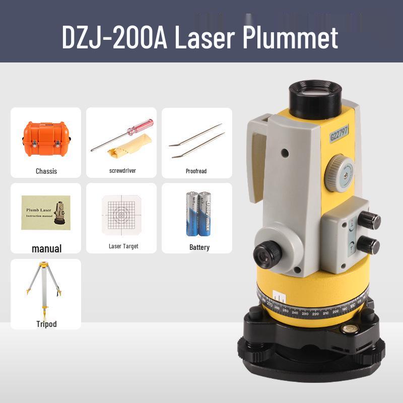 High Precision Adjustable Laser Plumb Bob & Vertical Level Measuring Tool
