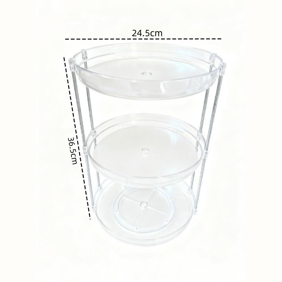 Drehbarer Gewürzständer und Gewürzdrehteller für die Küchenaufbewahrung