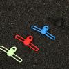 Fishing Bait Hook Fixer High Elasticity Silicone 5Pcs/Bag Fadeless Lightweight for Long Term Fishing Gear Storage