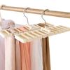 1 PZ Appendi cravatte da cintura Organizzatore rotante da armadio Porta sciarpe multifunzionale Accessori portaoggetti da armadio per la casa