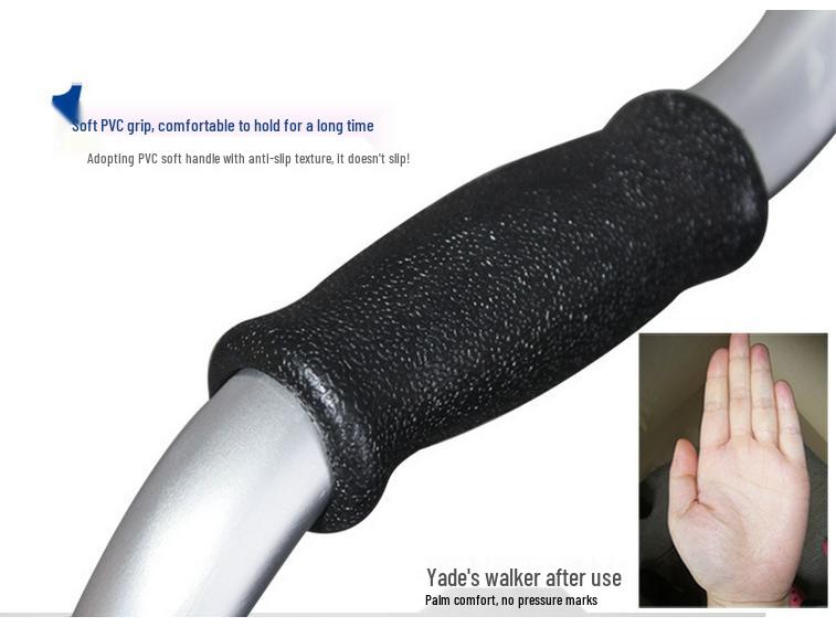 Fushide Aluminum Four-Legged Walker for the Elderly and Disabled