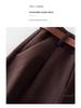 Women's High-Waist Woolen A-Line Shorts - Casual Bootcut for Spring, Autumn, & Winter 2025