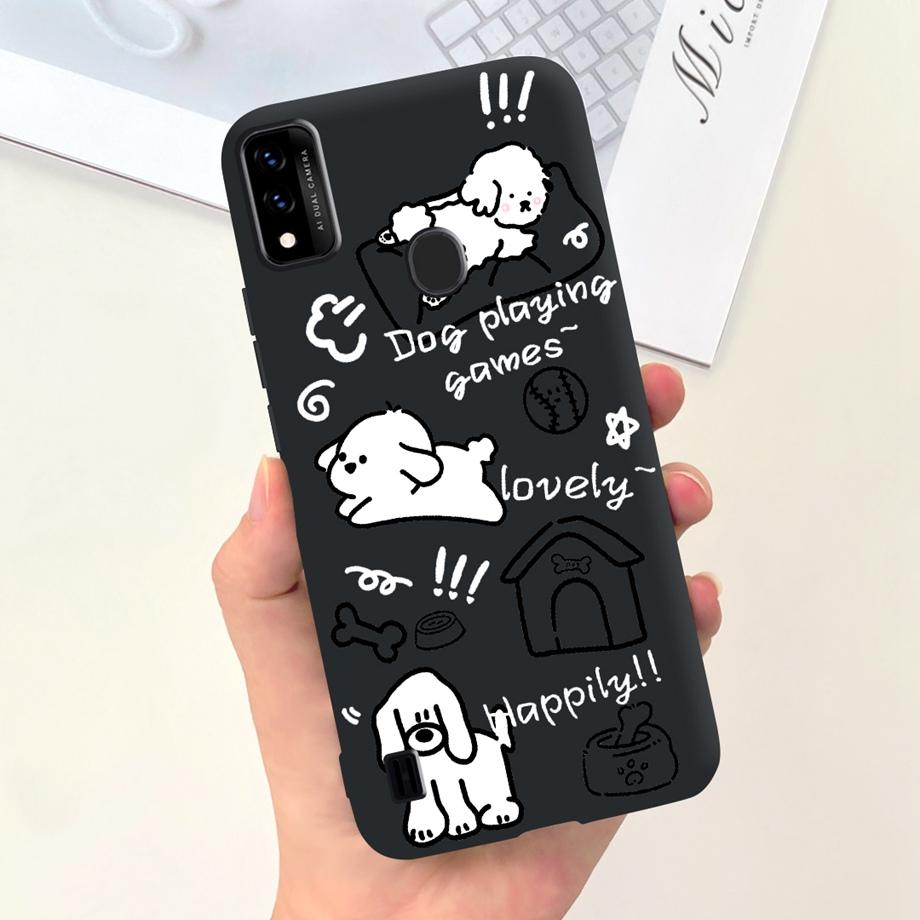 For ZTE Blade A51 A71 2020 Phone Case ZTE Blade A7020 A7s Back Cover Stylish Pattern Soft Silicone TPU Coque Funda Panda Housing
