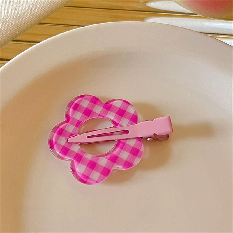 

Милая полая заколка для волос в горошек с цветком для девочек, детская корейская милая заколка для волос с цветочным узором для девочек, аксессуары для волос