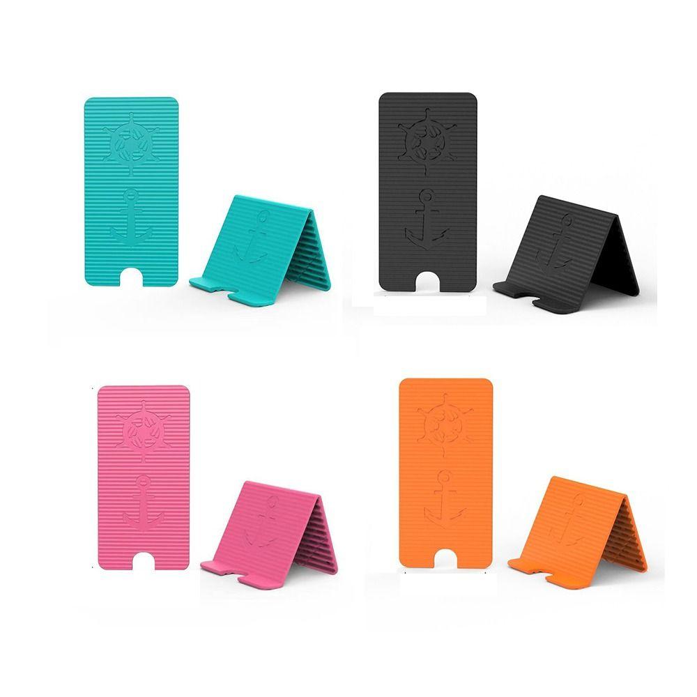 Foldable Foldable Phone Holder Silicone Flexible Phone Bracket Desktop Tablet Stand  Filming