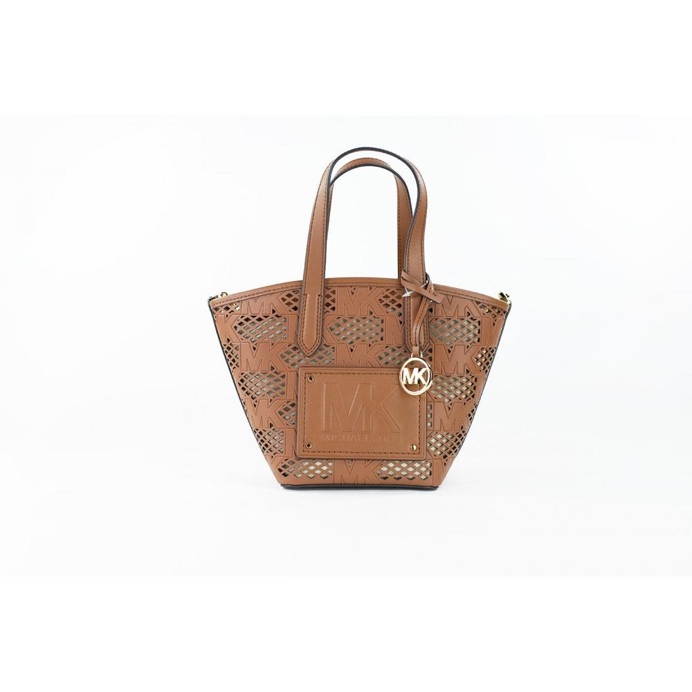 

Michael Kors Маленькая кожаная сумка-мессенджер Kimber 2 в 1 на молнии, женская сумка-кошелек, мульти