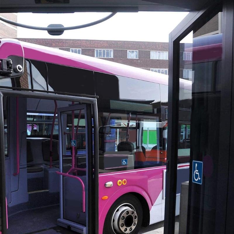 10 Stück Auto Fenster Stoßstange Behindertenzeichen Aufkleber Abziehbild Klebstoff Auto Aufkleber Abziehbild