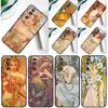 Vintage Alphonse Mucha Kunst-Case für Honor Magic 7 Pro 5 6 Lite Honor 200 Pro 50 70 90 X9a X8a X8 X9 X8b X9b X9c Hülle