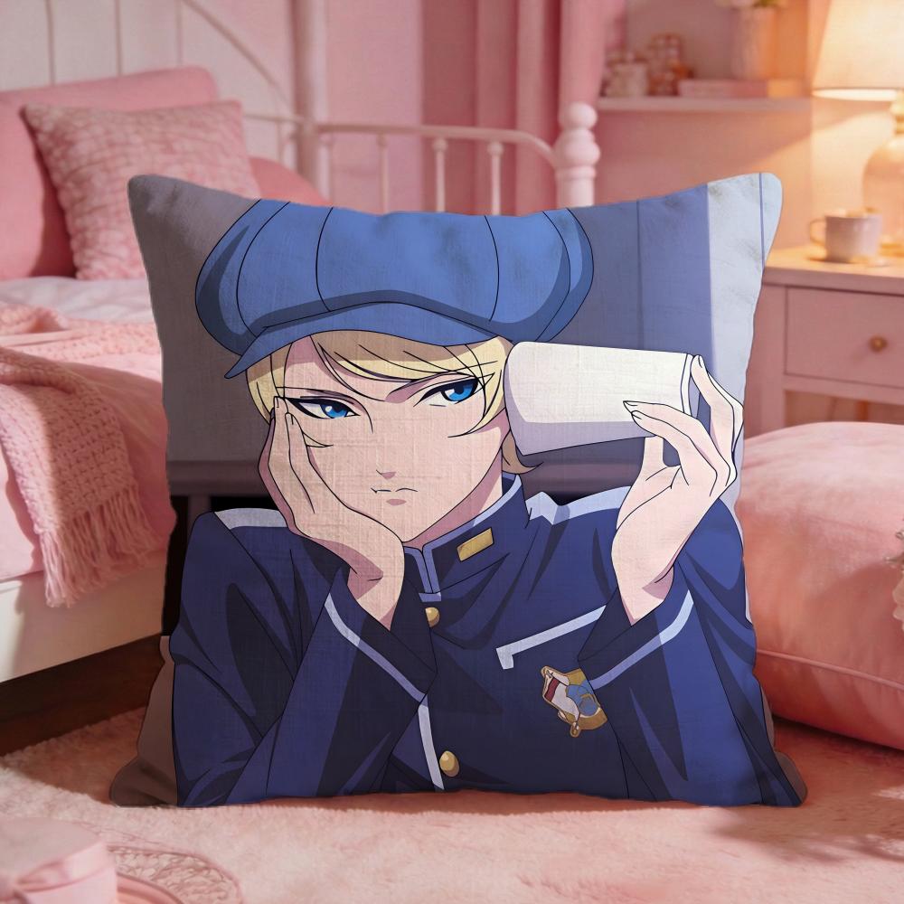 Migi  DDalis Anime Classic Cushion Cover Premium Comfort Reversible Pillow Cove Two In One Design For Any Room  Car Interior