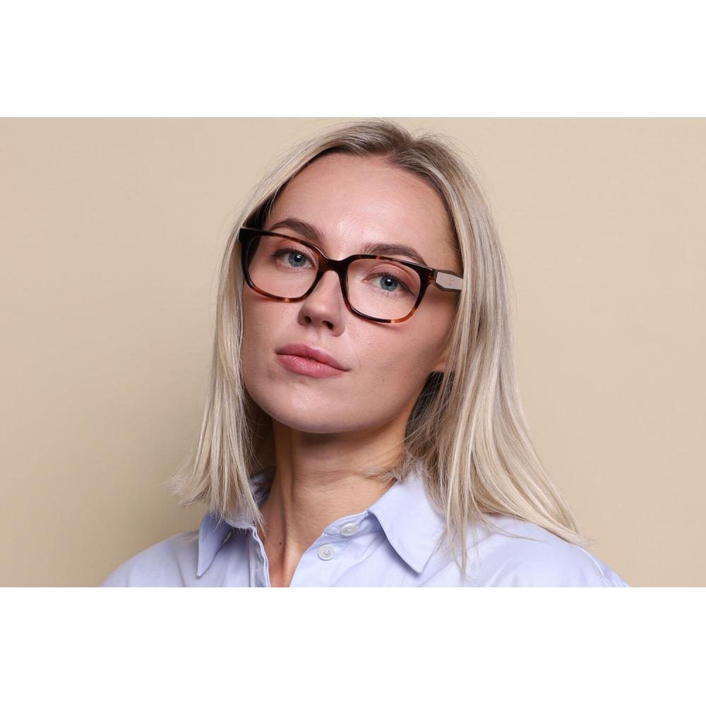 Prada Pr 17zv 07r1o1 Women Eyeglasses