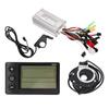 17A Electric Bike Controller Kit 8 Magnetic Assist Sensor Thumb Throttle S866 LCD Meter for 24V 36V 48V Motor