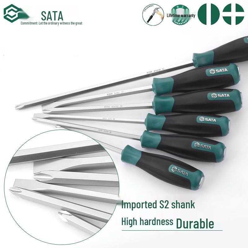 OIMG S2 Steel Through-Tang Screwdriver Set