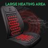 Universal Heated Car Seat Cushion 12V/24V Fast Heating Car Seat Covers Warm Winter Cloth/Flannel Automobile Seat Cover Heater